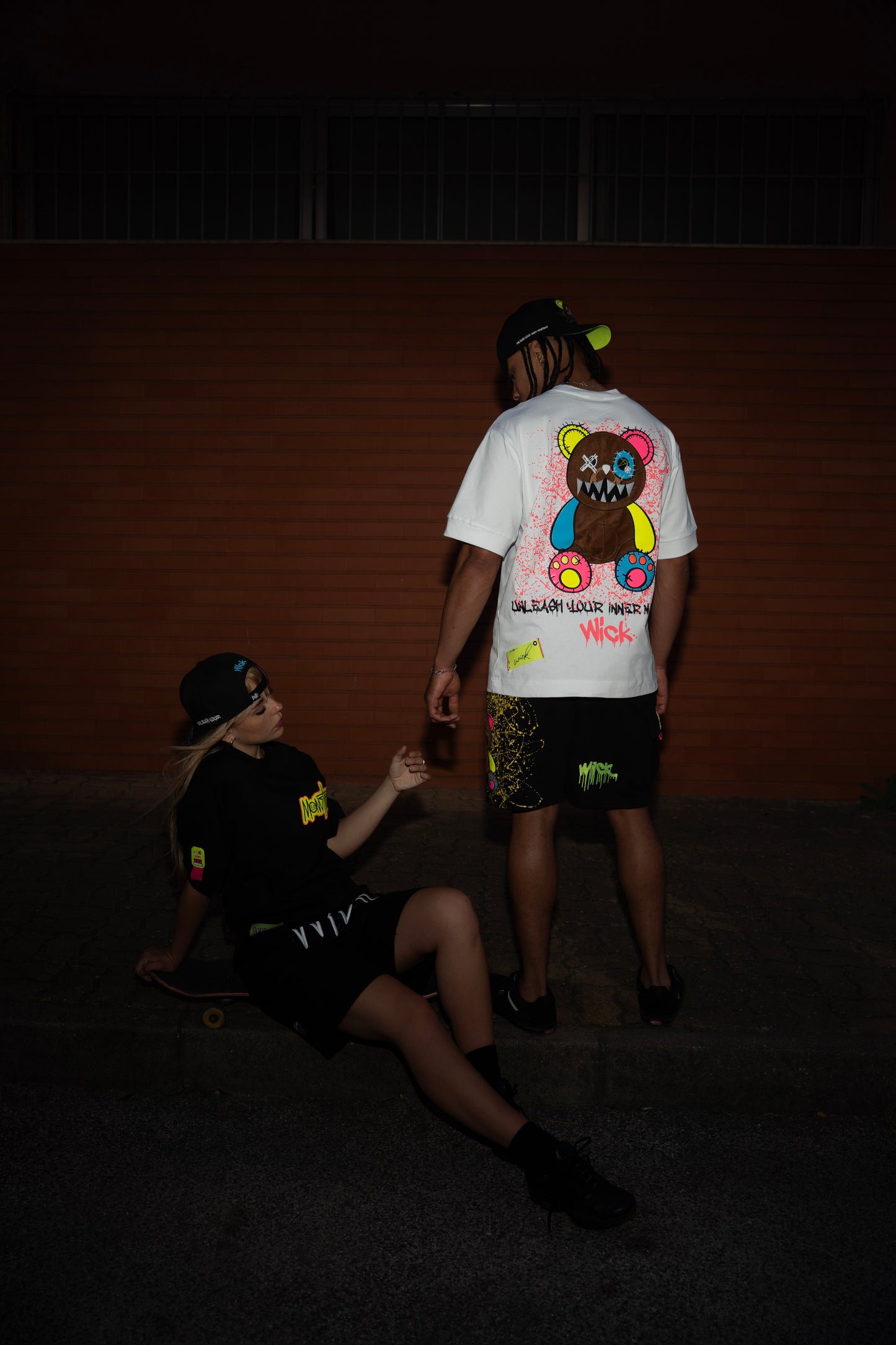 BEAR WHITE NR OVERSIZED T-SHIRT!