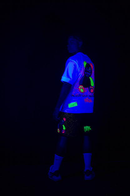 BEAR WHITE NR OVERSIZED T-SHIRT!
