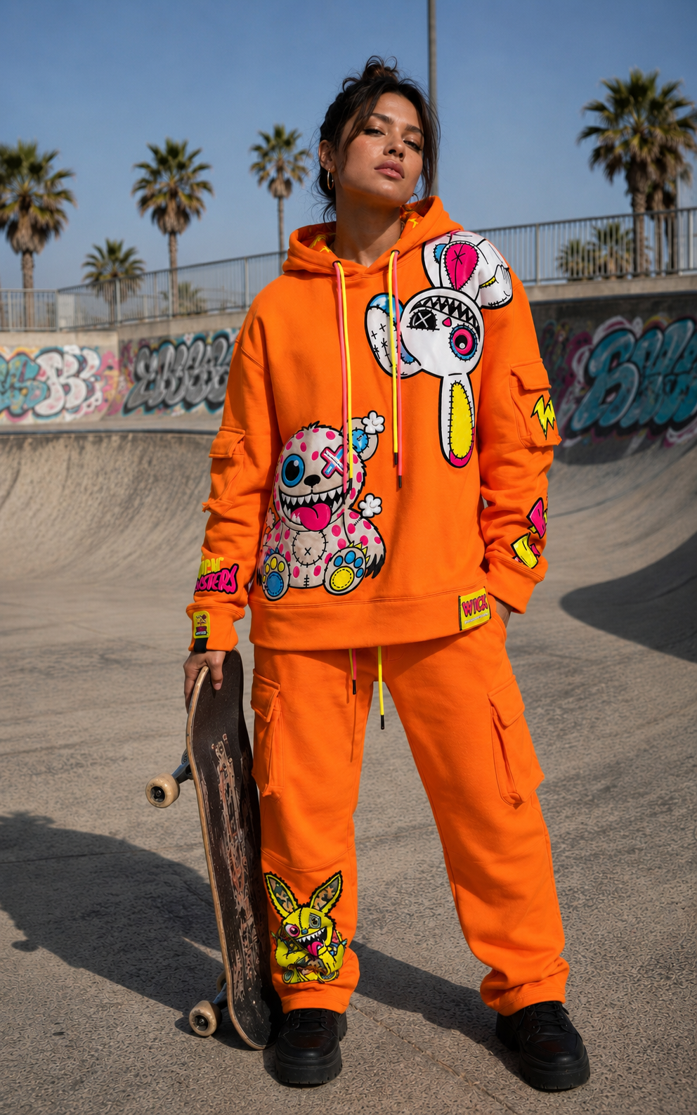 Toxic Candy Orange Hoodie