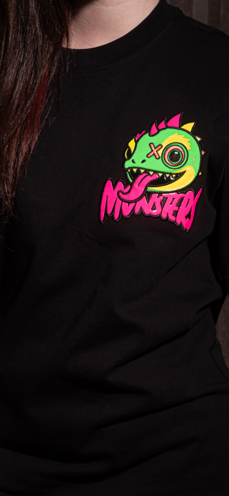 Chameleon T-shirt Black