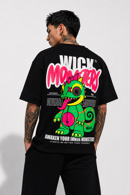 Chameleon T-shirt Black