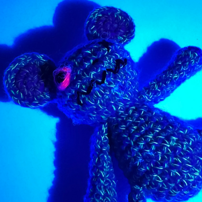 MONSTERS AMIGURUMI CROCHET BLUE