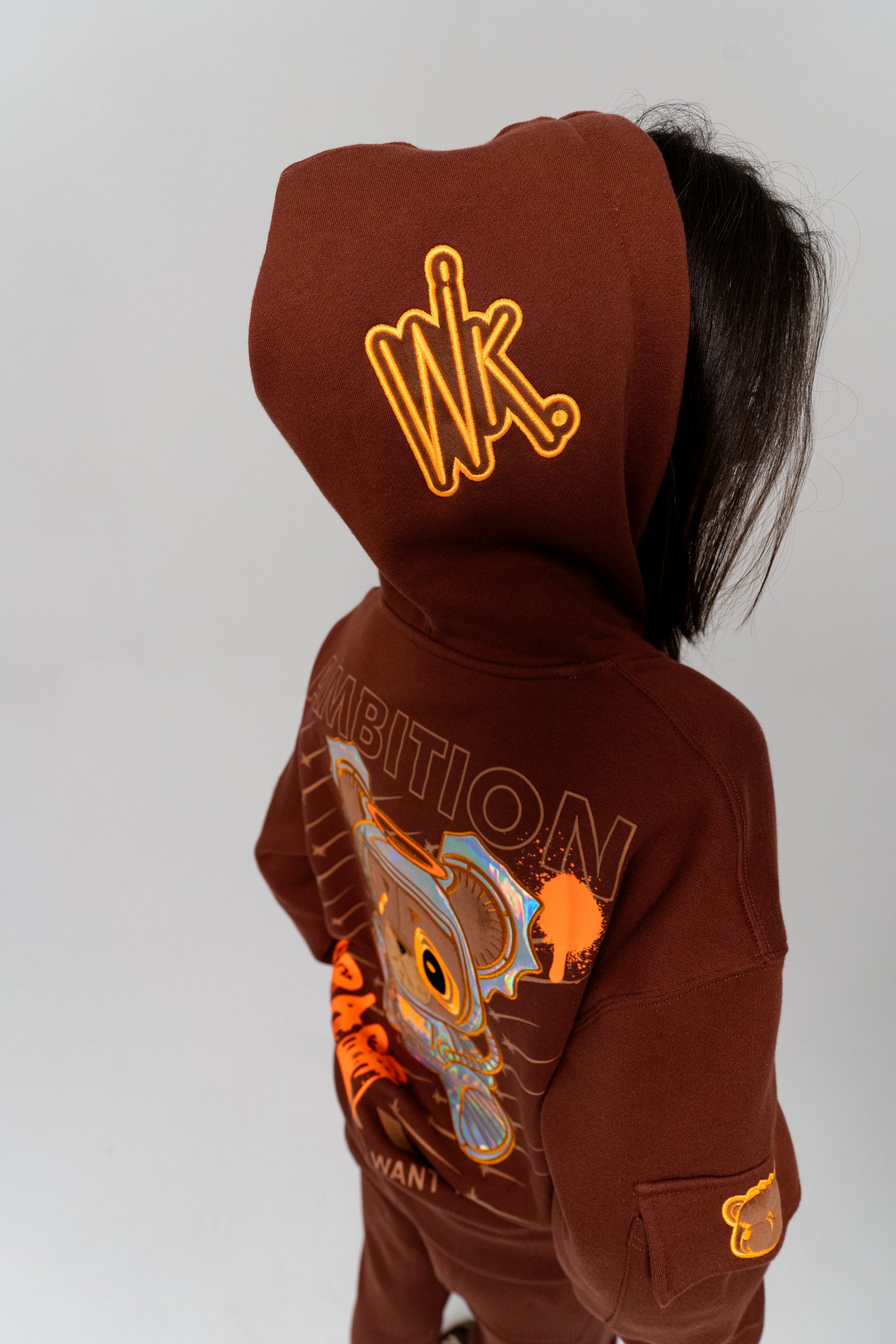 SPACE BROWN HOODIE