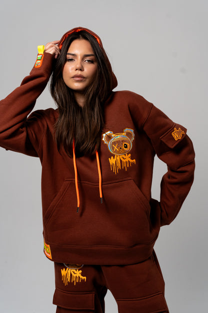 SPACE BROWN HOODIE