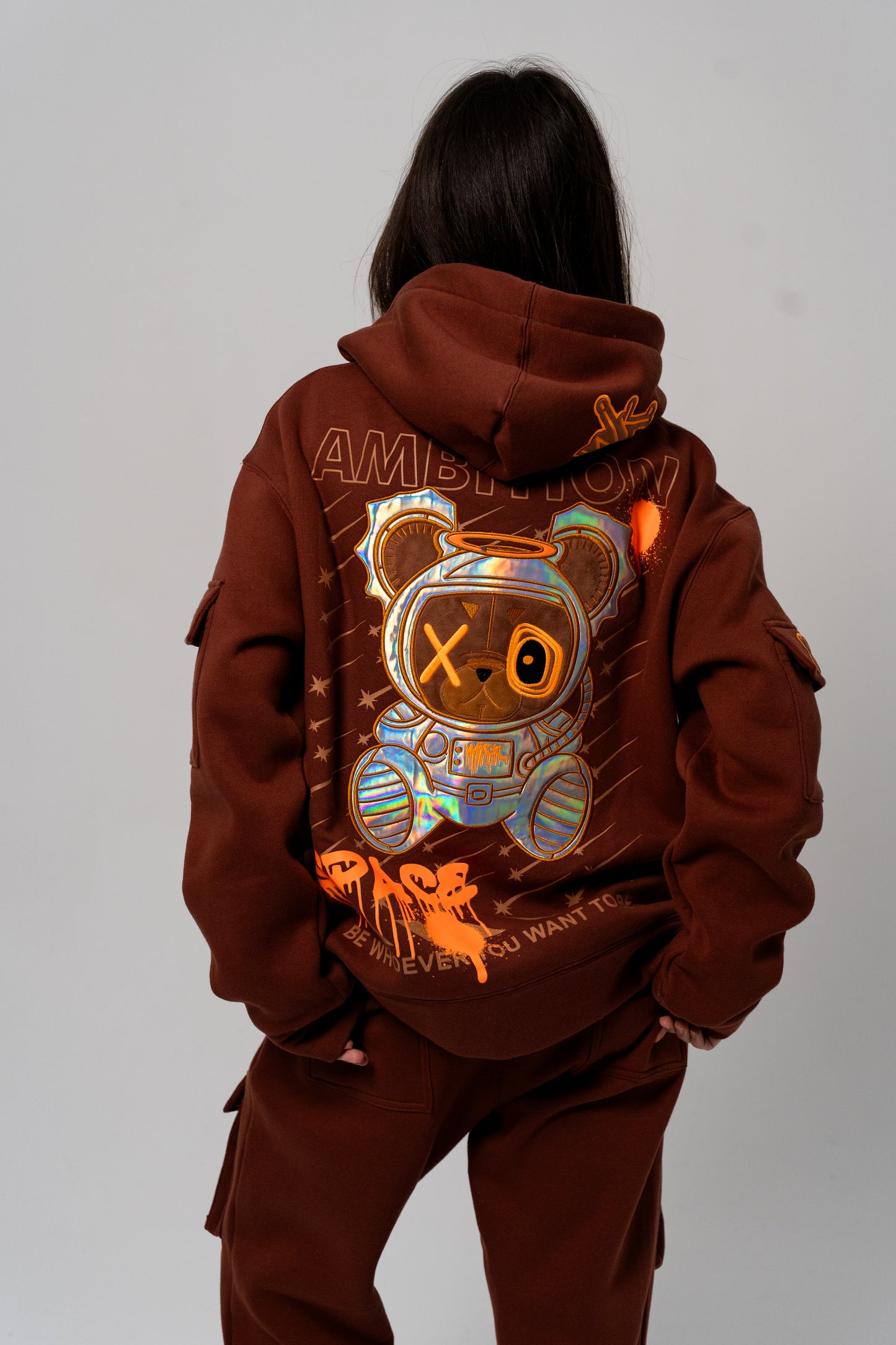 SPACE BROWN HOODIE