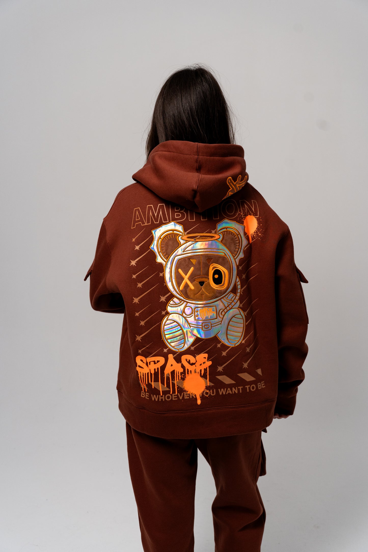 SPACE BROWN HOODIE