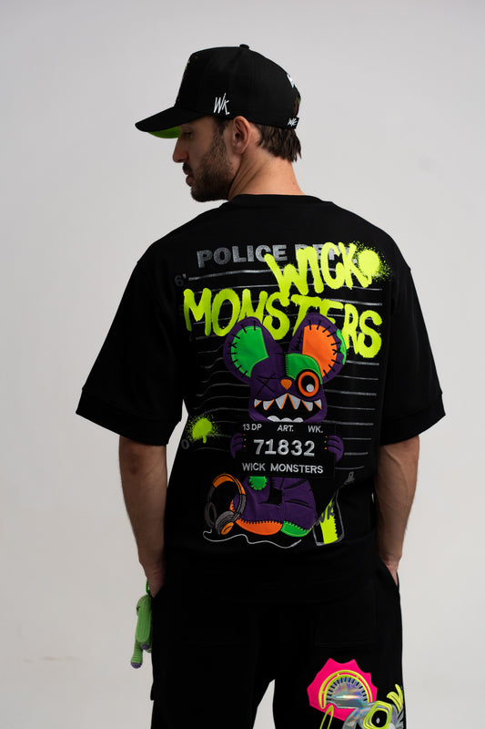 SWAT OVERSIZED T-SHIRT BLACK
