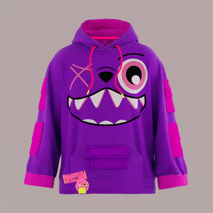 PURPLE & PINK HOODIE