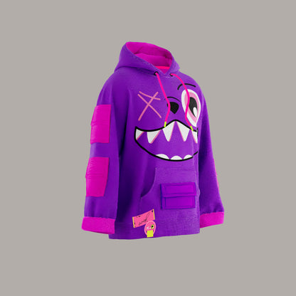 PURPLE & PINK HOODIE