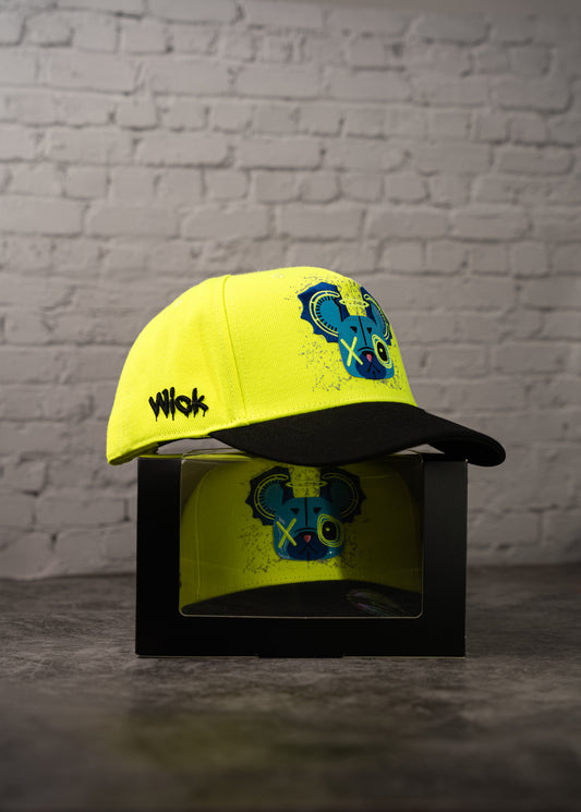 NIGHT RIDERS BEAR CAP YELLOW