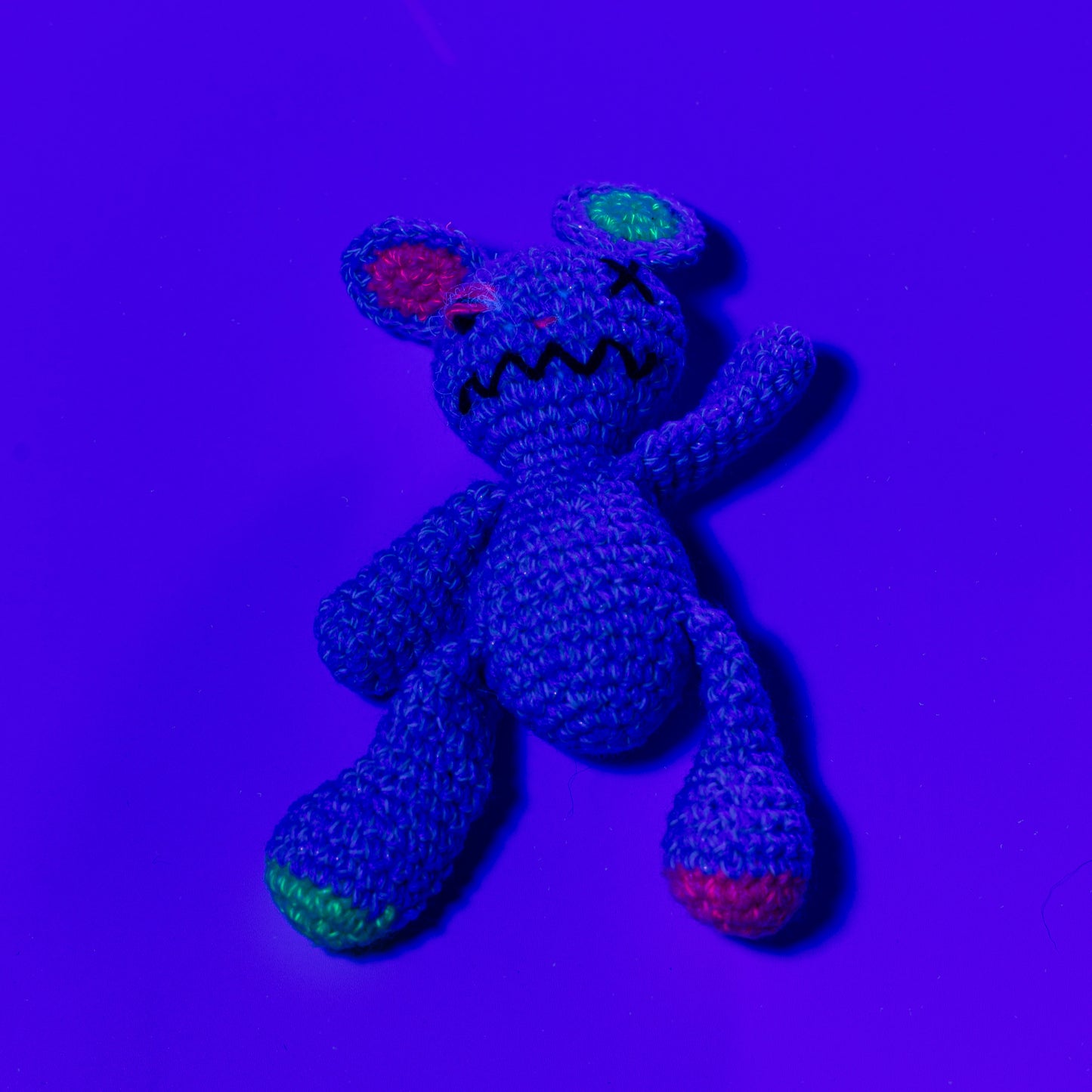 MONSTERS AMIGURUMI CROCHET BLUE GREEN