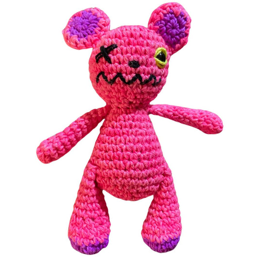 MONSTERS AMIGURUMI CROCHET PINK