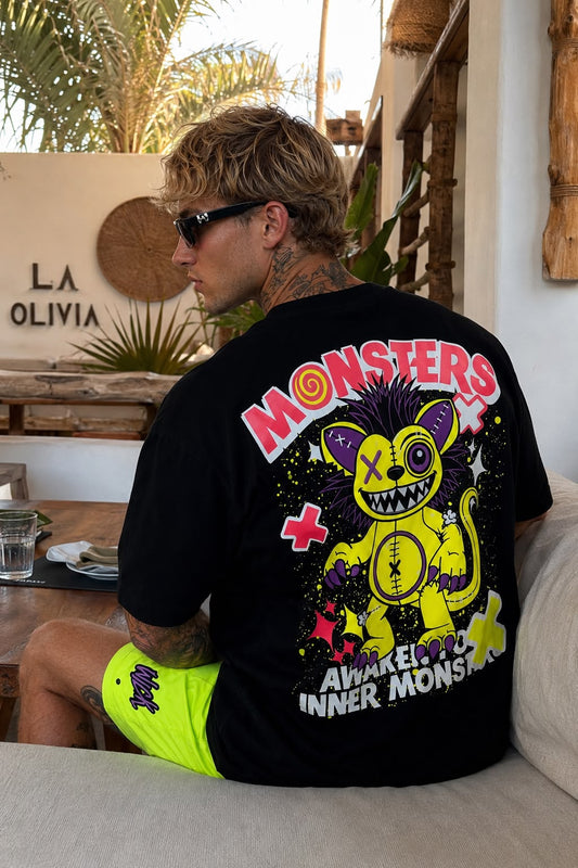 LION T-SHIRT BLACK