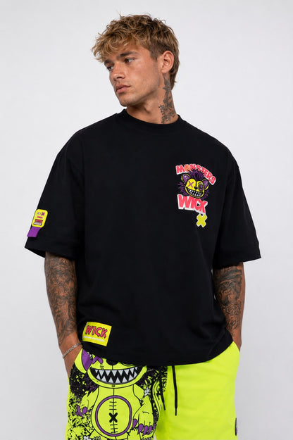 LION BLACK T-SHIRT