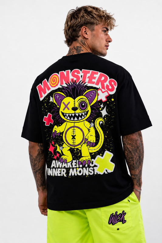 Lion Black T-Shirt