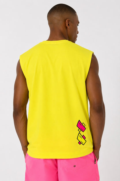 TANK TOP YELLOW NEON BASIC