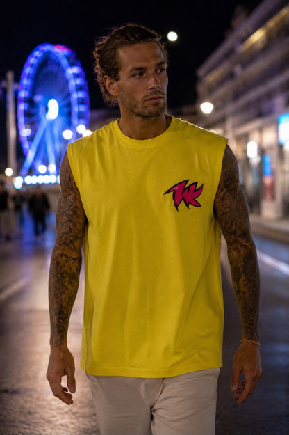 TANK TOP YELLOW NEON BASIC