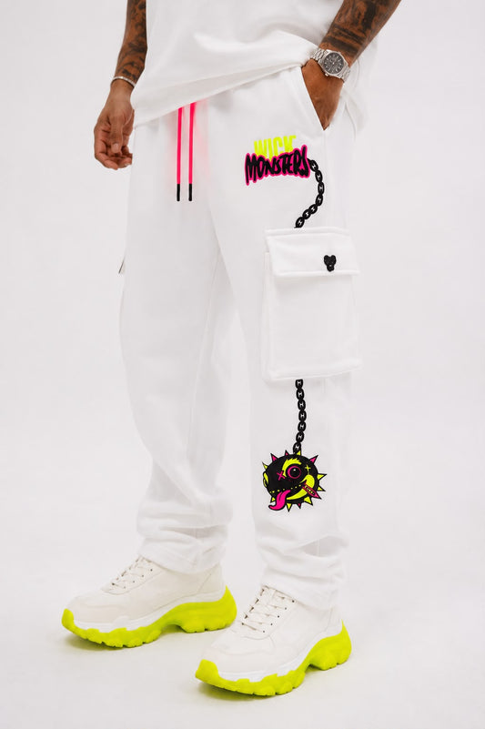 Royal Chameleon White Pants