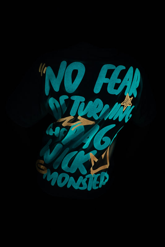 NIGHT RIDERS NO FEAR OVERSIZED T-SHIRT WHITE