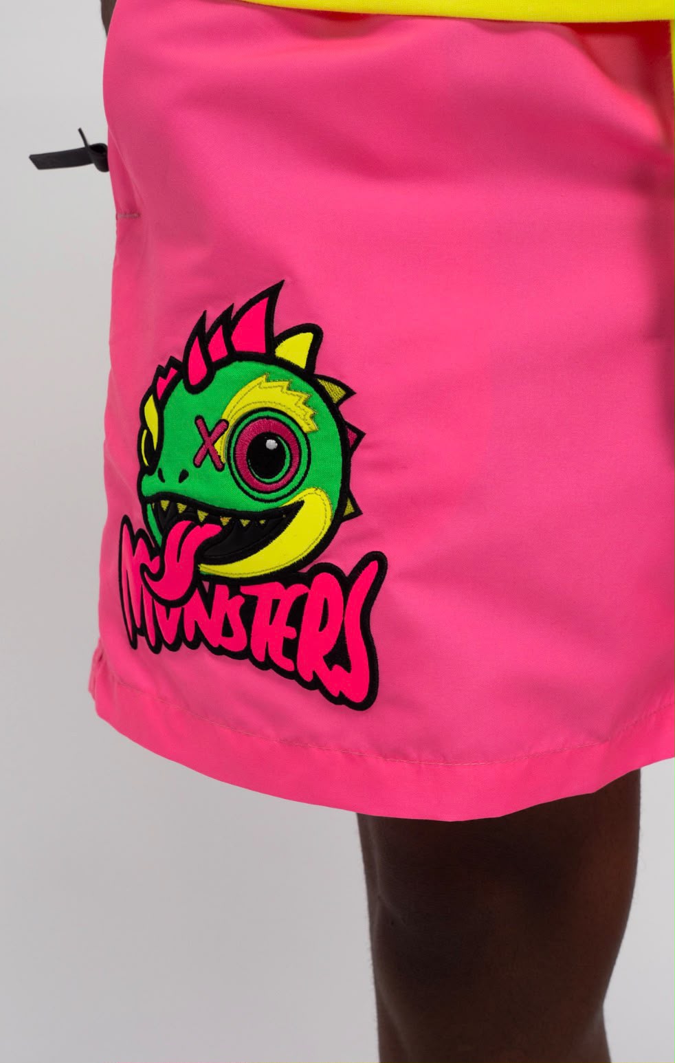 CHAMELEON PINK SWIM SHORTS