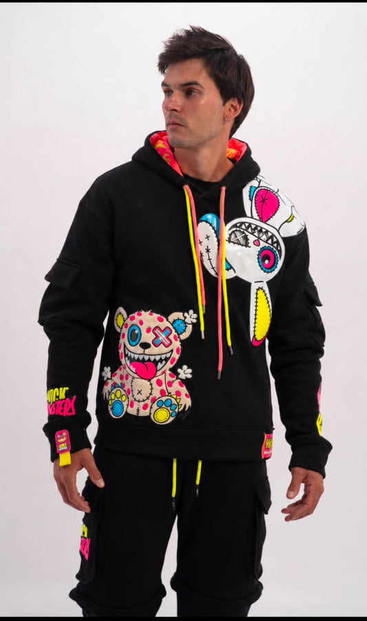 TOXIC CANDY BLACK HOODIE