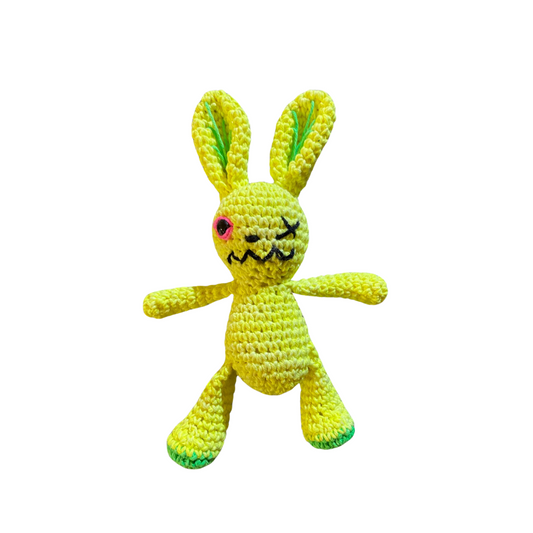 MONSTERS AMIGURUMI CROCHET YELLOW