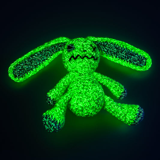 Amigurumi Collectible Green glowing in the dark