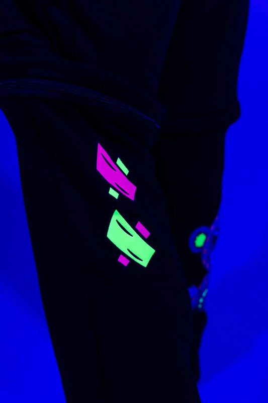 Toxic Candy Pants Black UV detalle