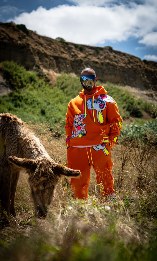 Toxic Candy Hoodie Orange street 21nova