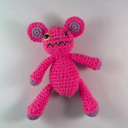 MONSTERS AMIGURUMI CROCHET PINK