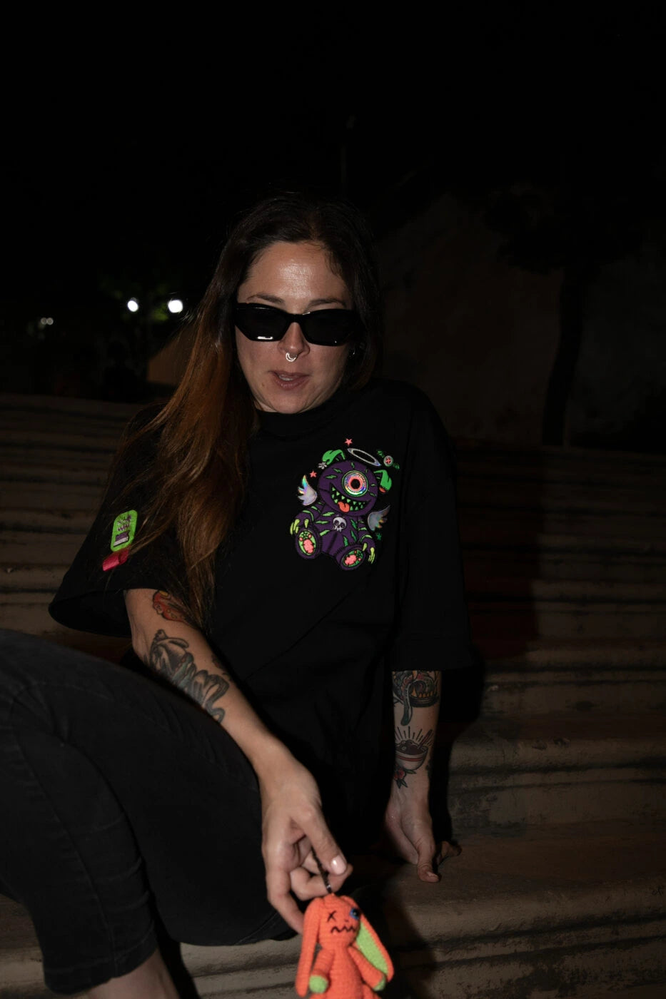 Warlock T-Shirt Black de noche